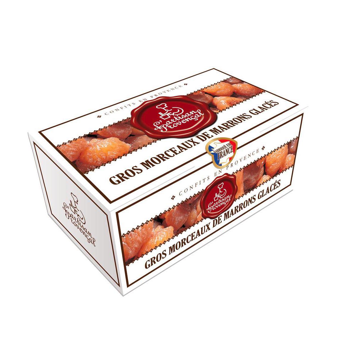 3760008043245 - L'artisan Provençal - Gros morceaux de Marrons glacés