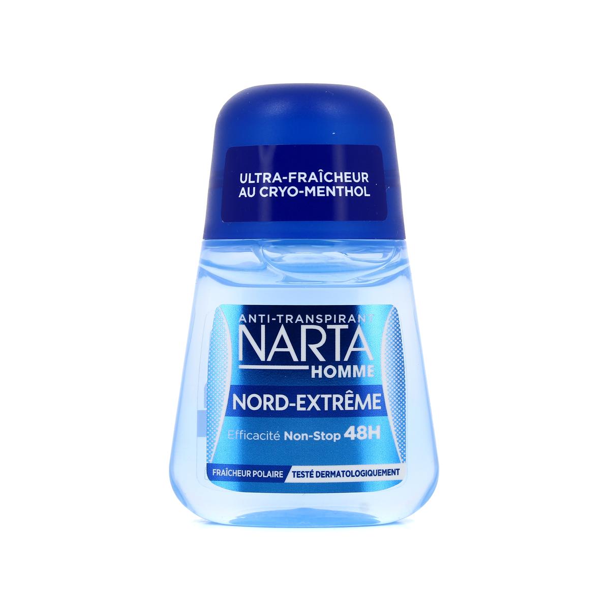 3600551145945 - Narta Homme - Déodorant Bille Fraîcheur Polaire Efficacité 48h 