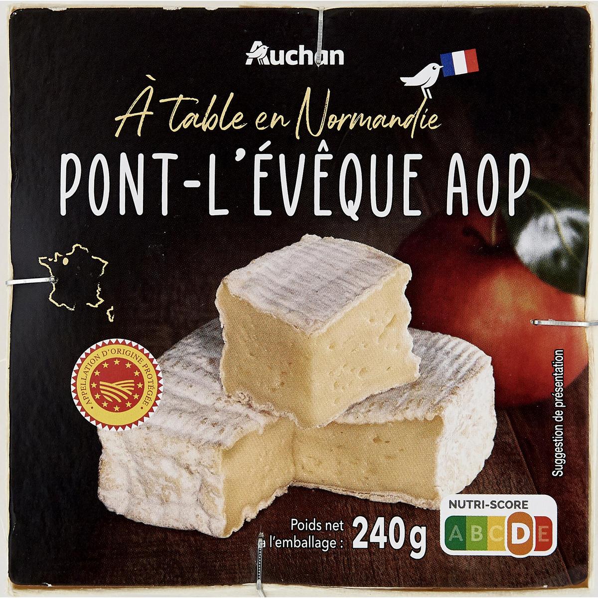 3596710217045 - Auchan Terroir - Petit Pont-l'evêque AOP