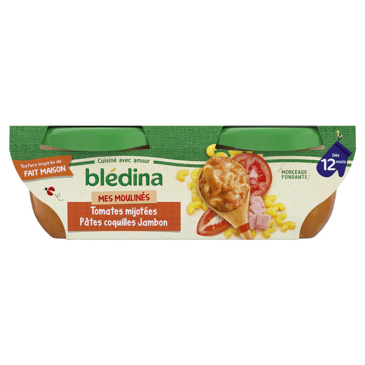 3041090767845 - Blédina - Idées de maman - Tomates Pâtes coquilles Jambon Bol Bébé Dès 12 mois