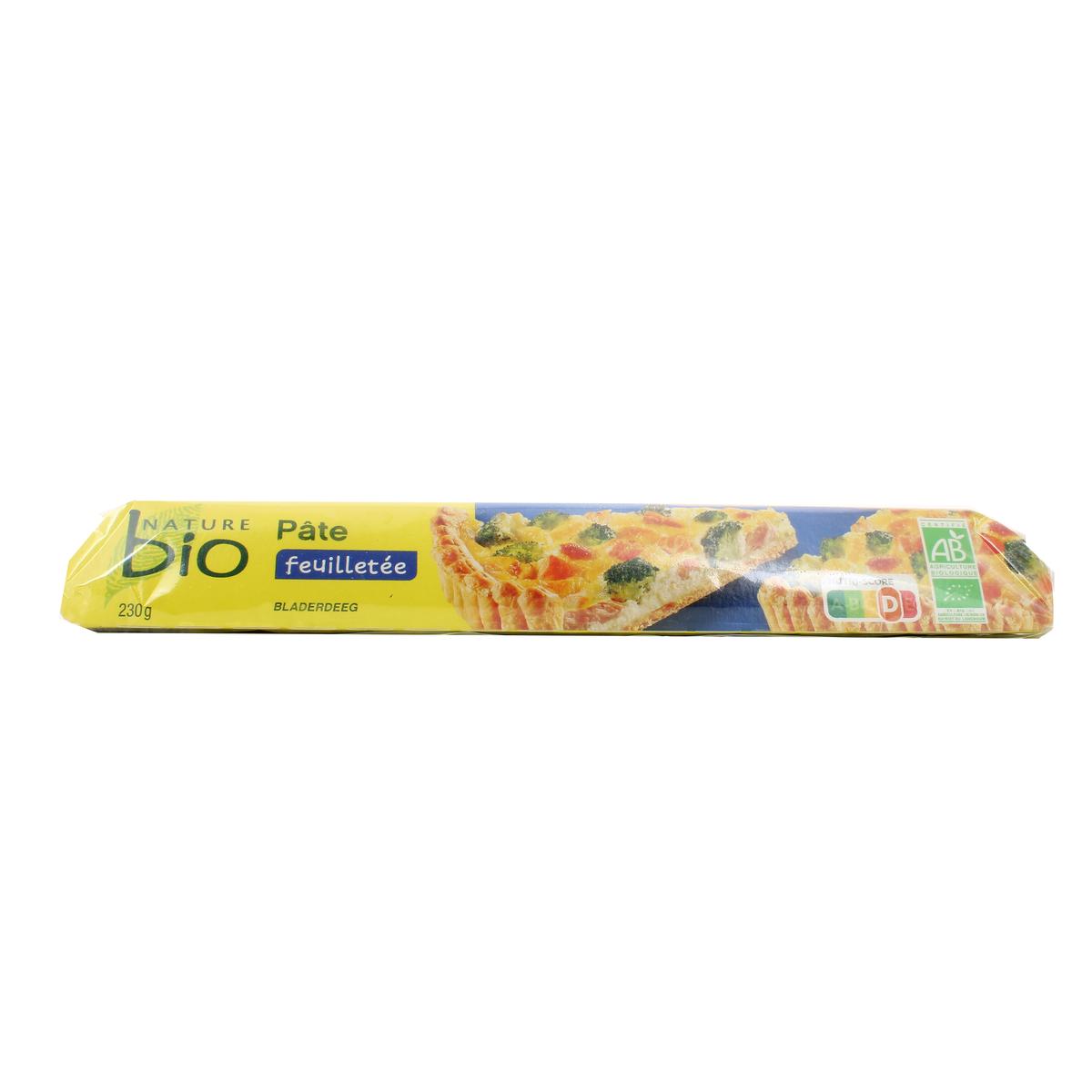3257983348545 - Nature Bio - Pâte feuilletée biologique prête à dérouler