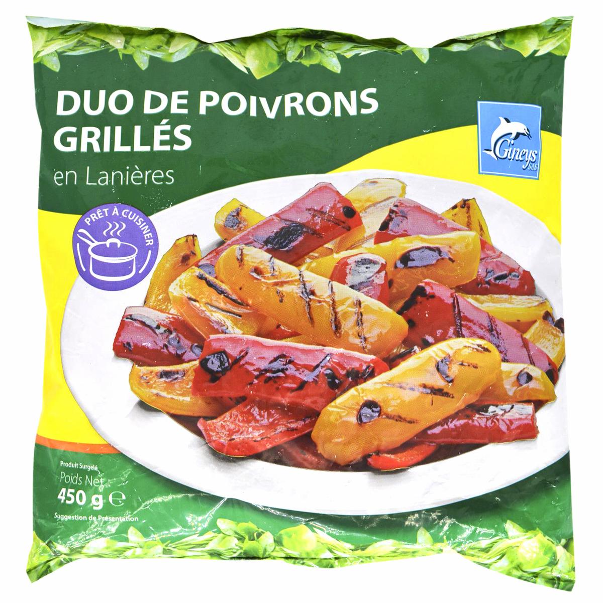 3267180359145 - Gineys - Duo de poivrons grillés en lanière