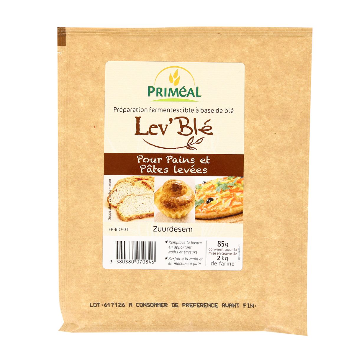 3380380070846 - Priméal - Lev' blé (levain)