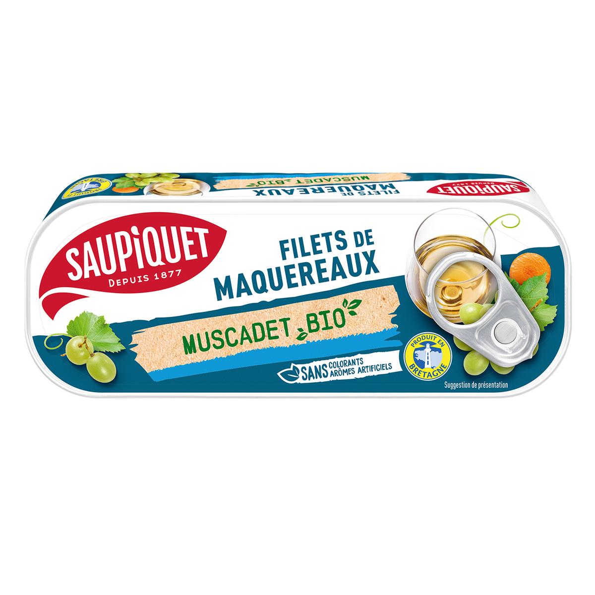 3165950221046 - Saupiquet - Filets de Maqueraux au Muscadet Bio