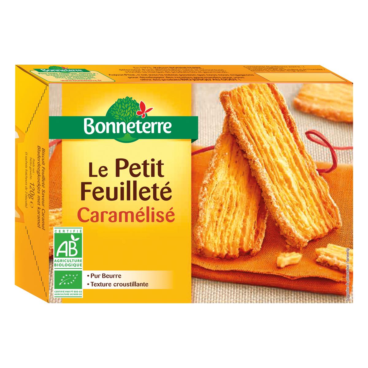 3396411221446 - Bonneterre - Biscuit feuilleté caramelisé bio