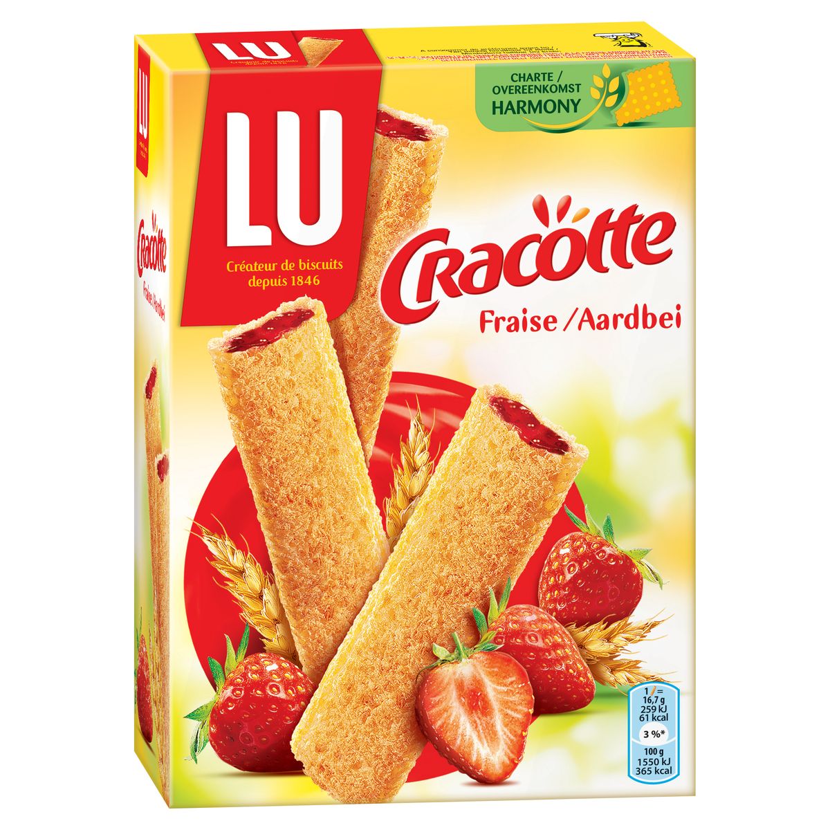 Livraison A Domicile Lu Cracotte Fraise 0g