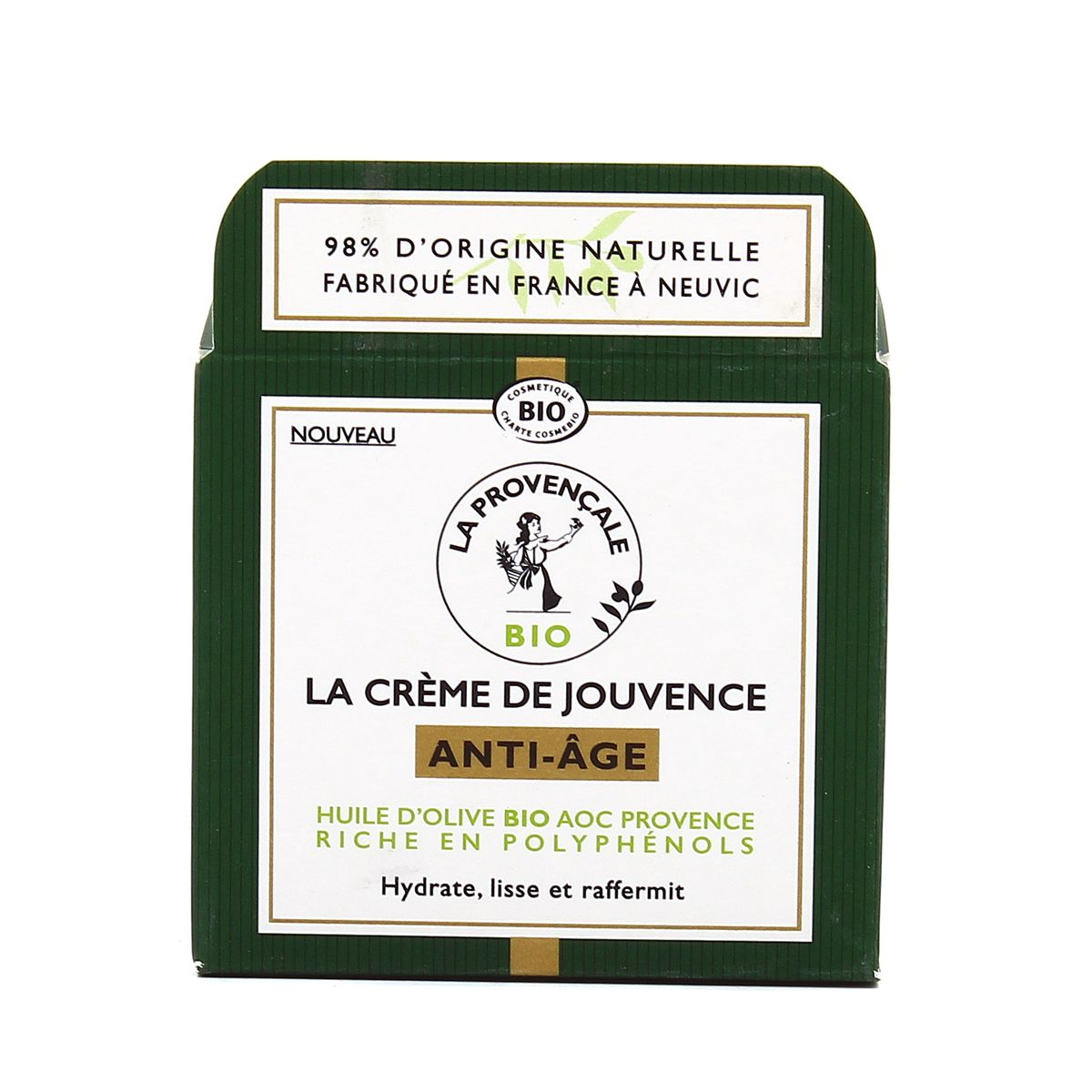La Provencale BIO Crème de jouvence anti-âge à l'huile d'olive Bio AOC  Provence