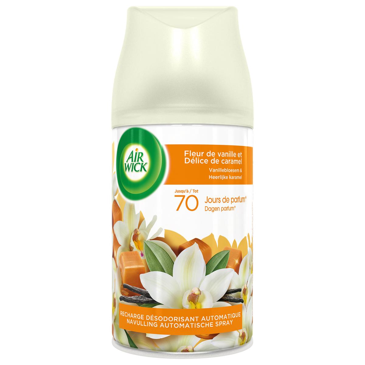3059943012646 - Air Wick - Recharge freshmatic Max Vanille et délice de caramel