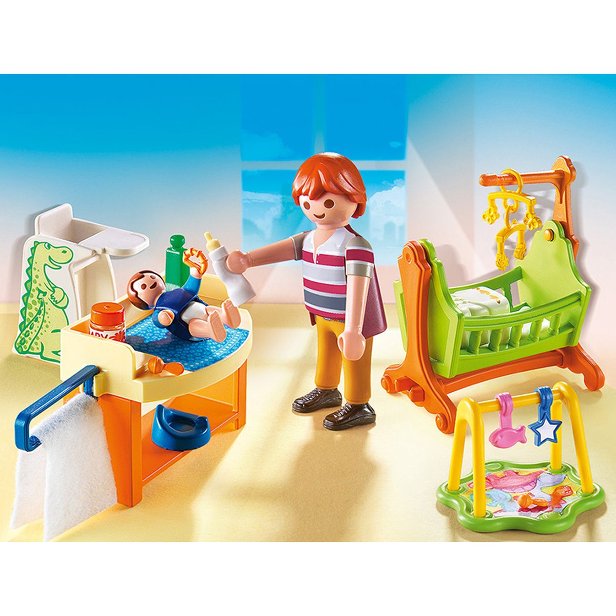 playmobil chambre bébé