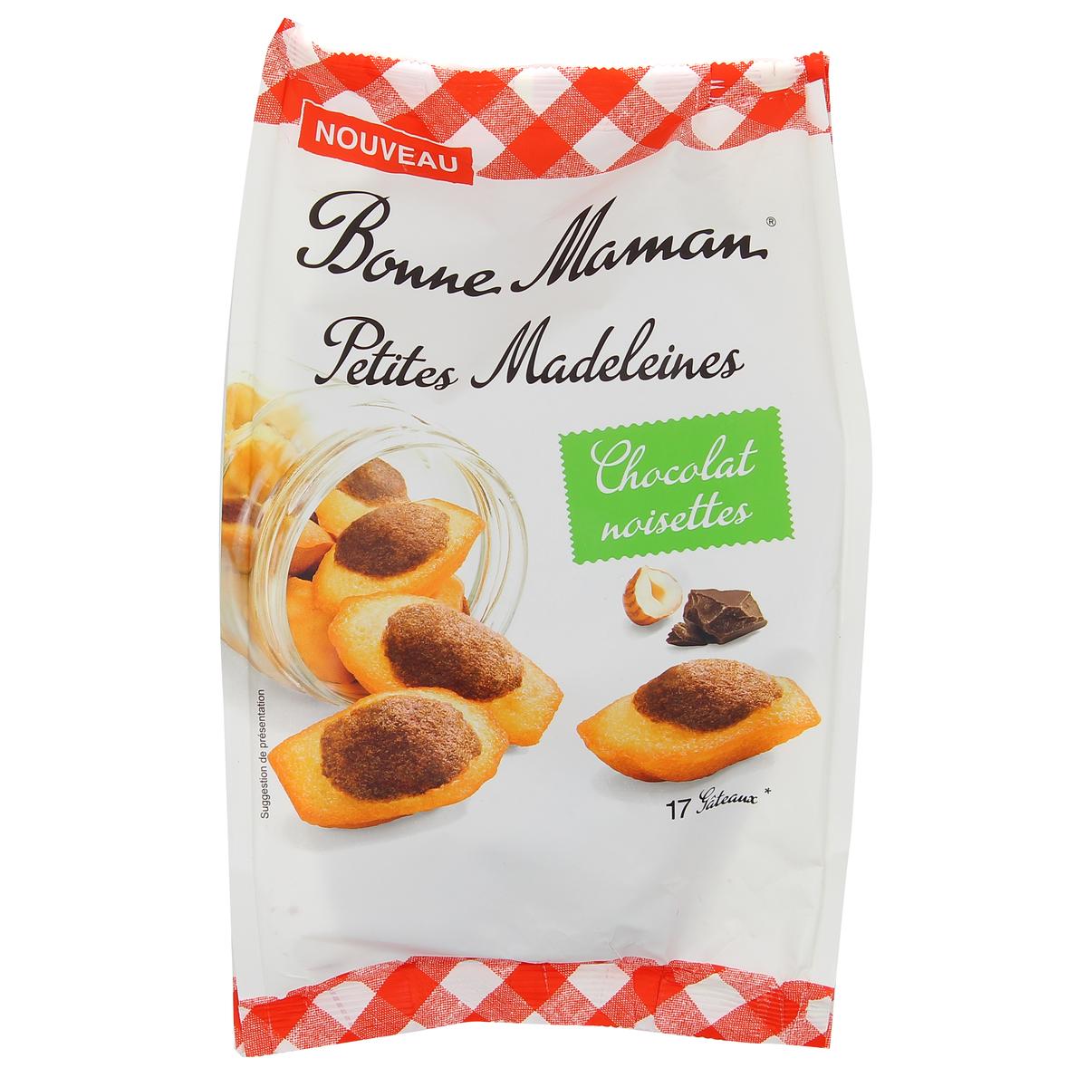 Achat Promotion Bonne Maman Petites madeleines chocolat noisettes x17