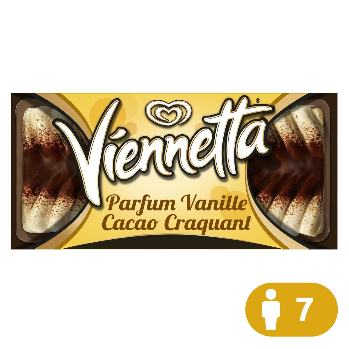 8712100324246 - Viennetta - Vanille cacao craquant 650ml 7 parts