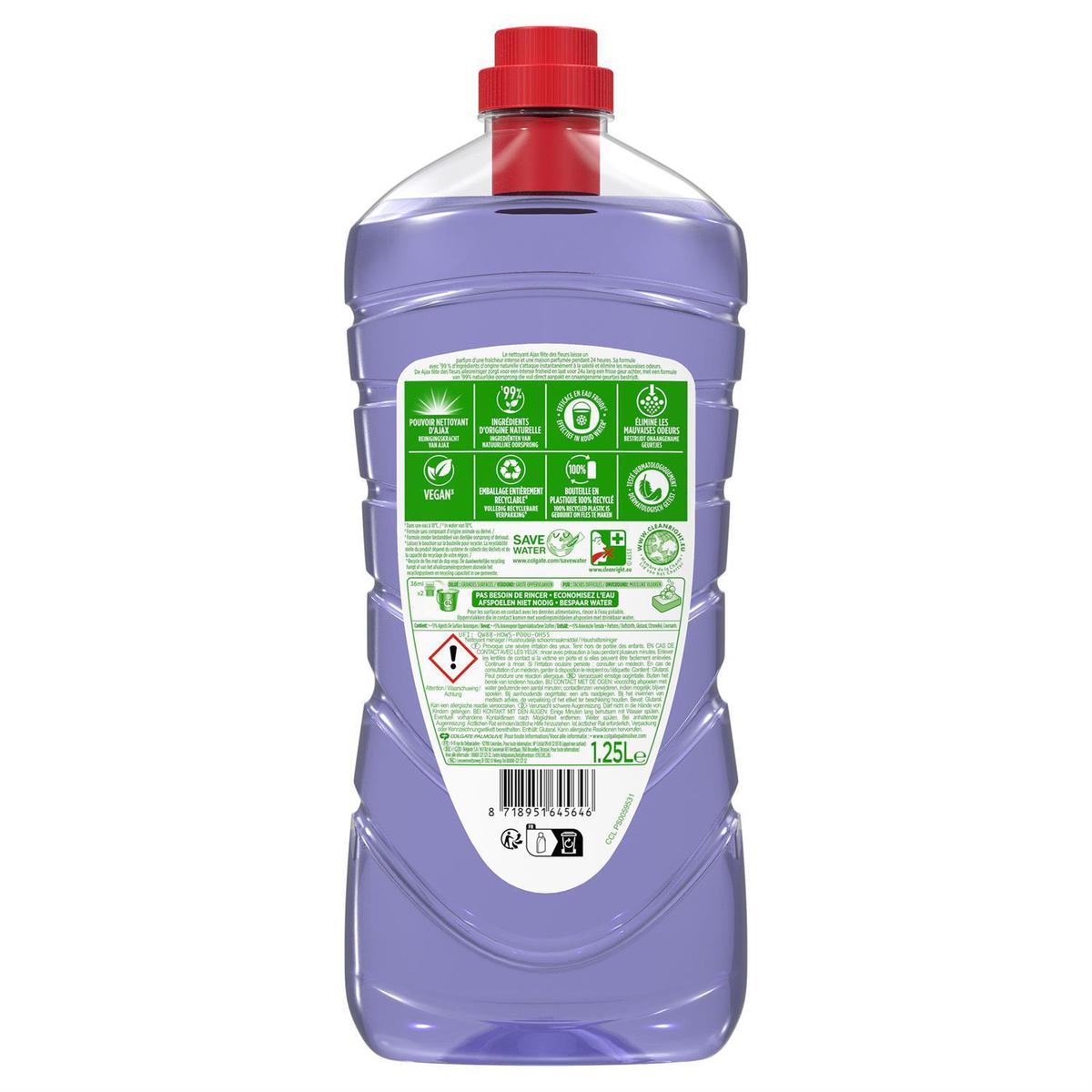 8718951645646 - Ajax - Nettoyant Ménager Fête des Fleurs Lavande