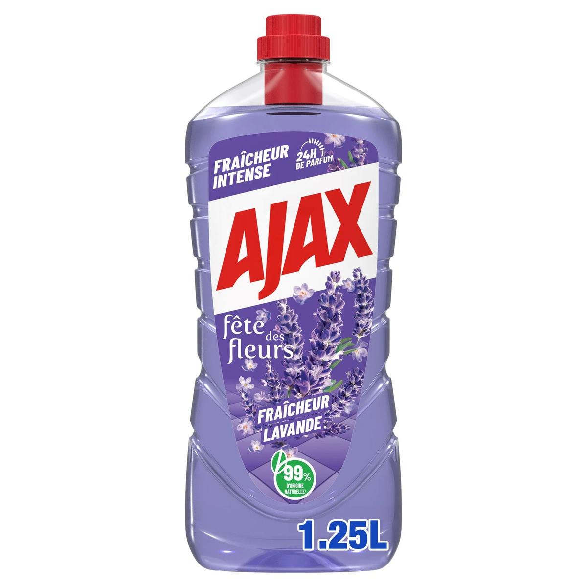 8718951645646 - Ajax - Nettoyant Ménager Fête des Fleurs Lavande