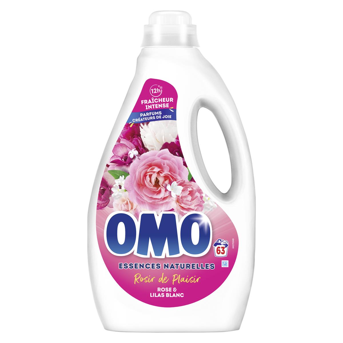 8720181526046 - Omo - Lessive Liquide à la Rose et Lilas Blanc