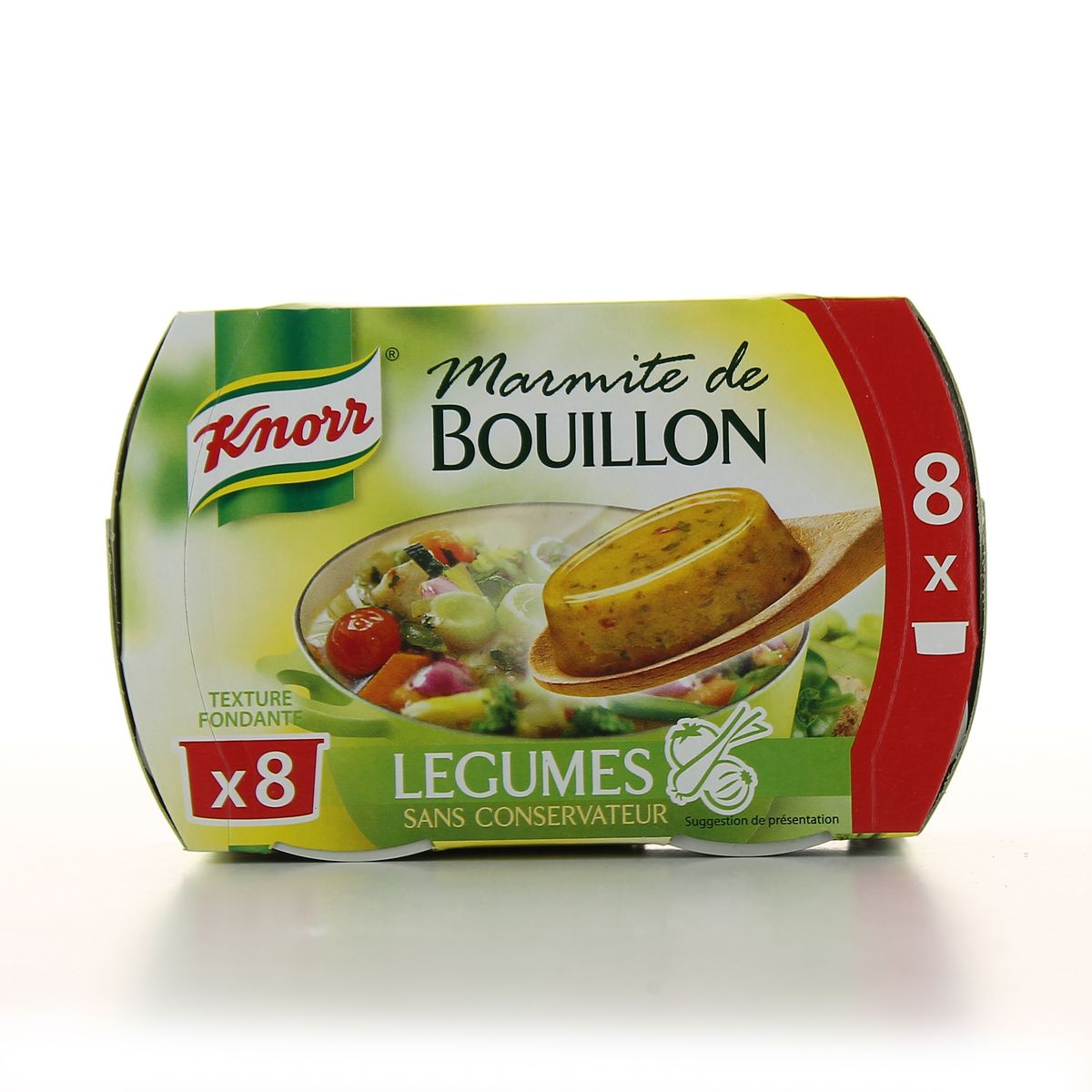 Knorr Marmitte de bouillon légumes, 8x28g houra.fr