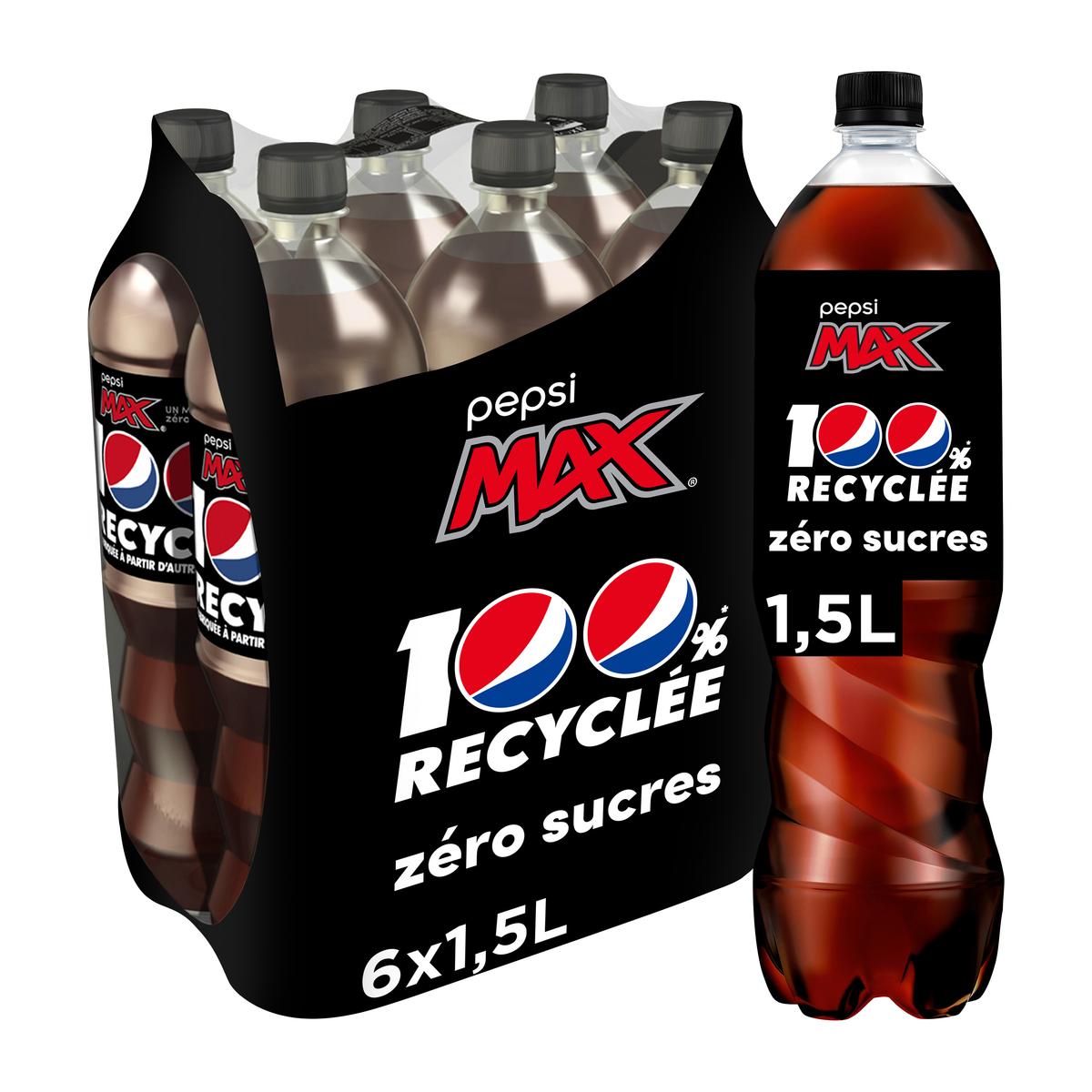 Achat / Vente Promotion Pepsi Zéro sucres, Lot de 6 bouteilles de 1.5L