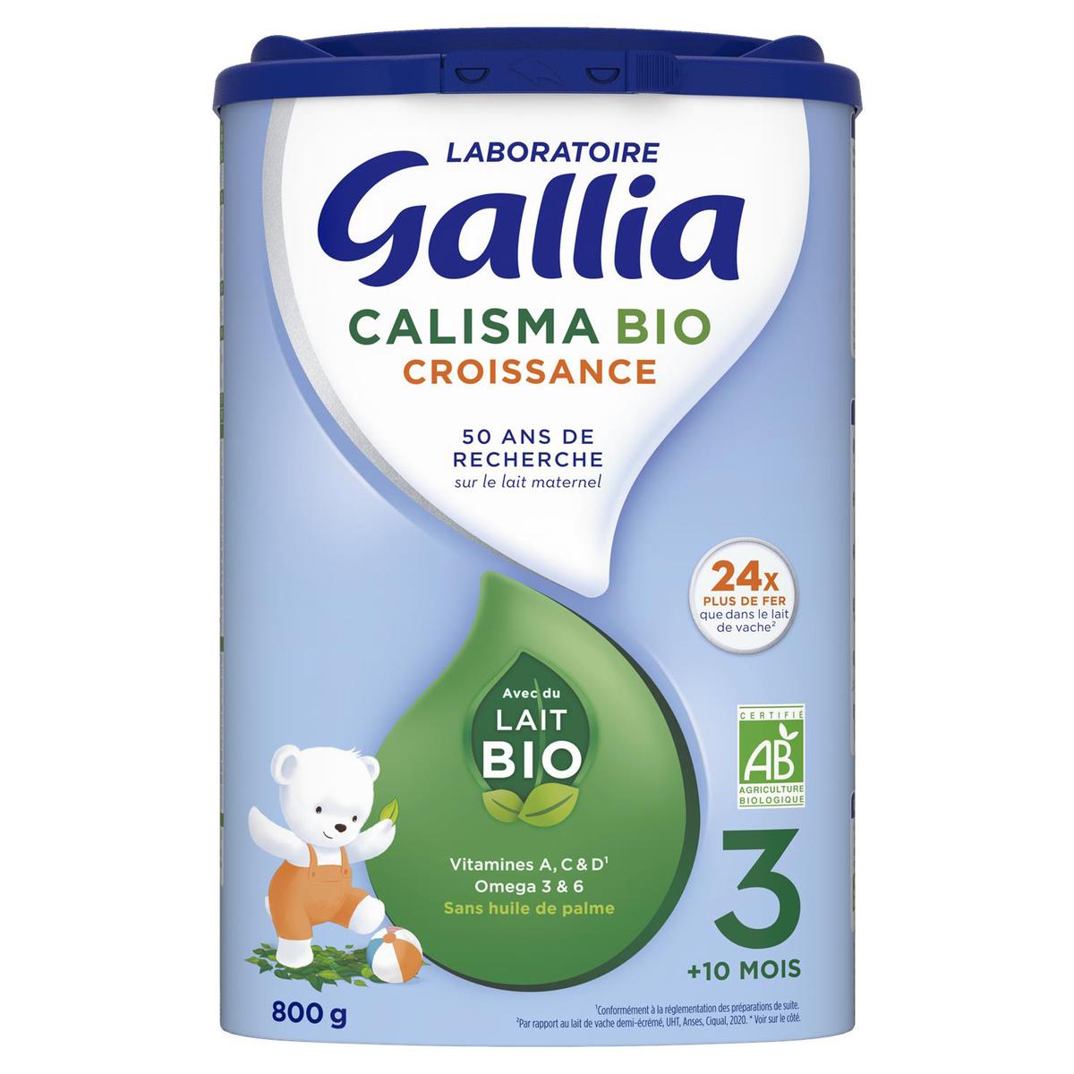 Gallia Croissance Lait Galliagest sans lactose 800g