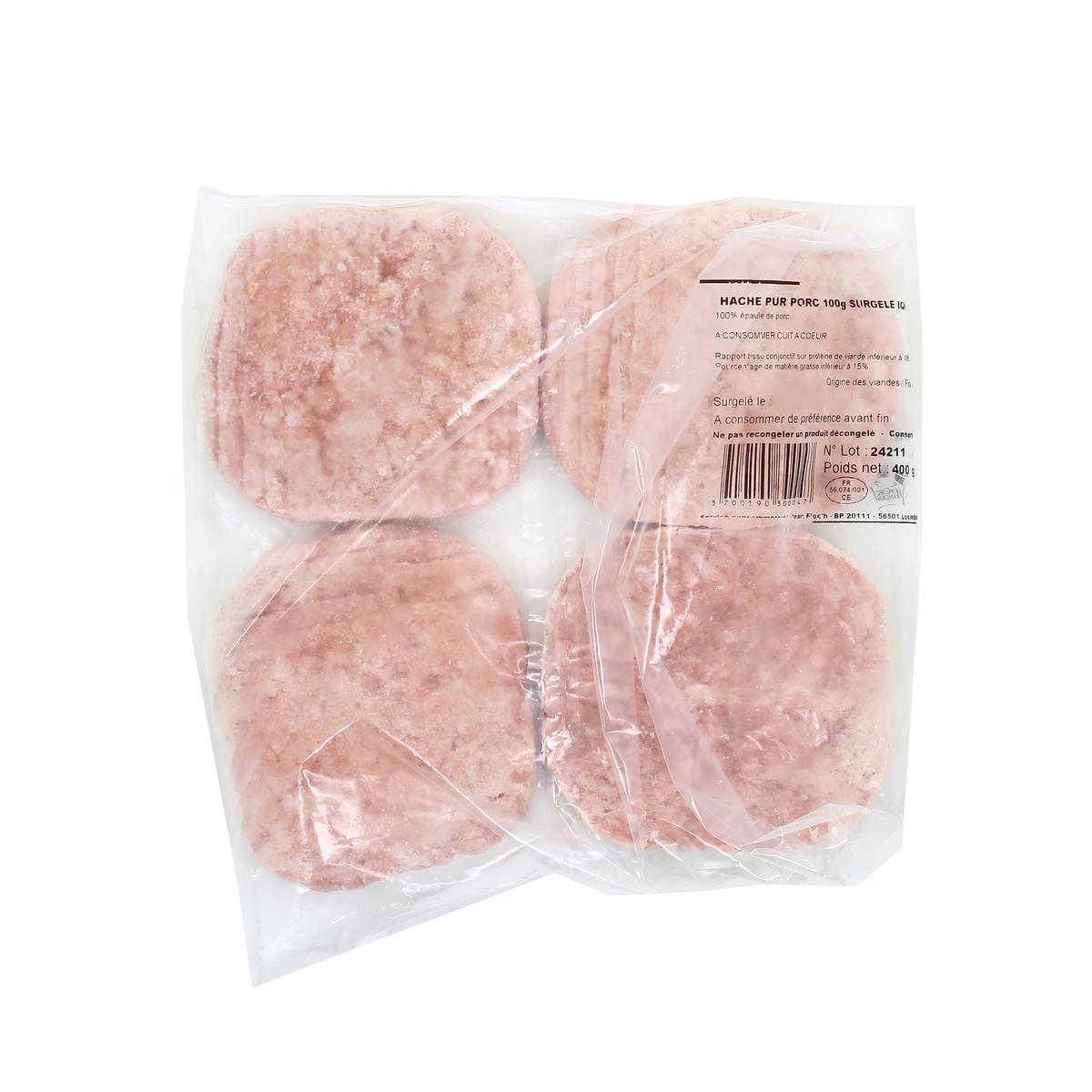 3700190300047 - - Haché de porc