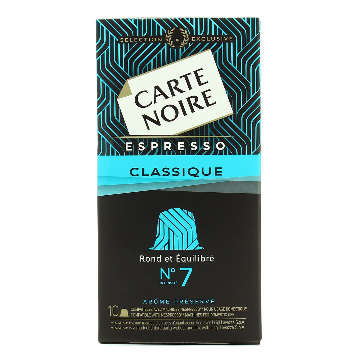 Acheter Carte Noire Capsules Espresso Aromatique N 7 10 Dosettes