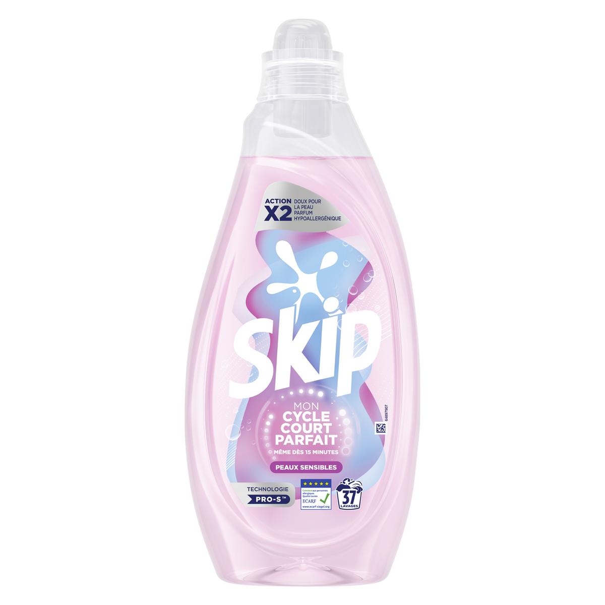 8720181680847 - Skip - Lessive Liquide Sensitive - Mon cycle Court Parfait