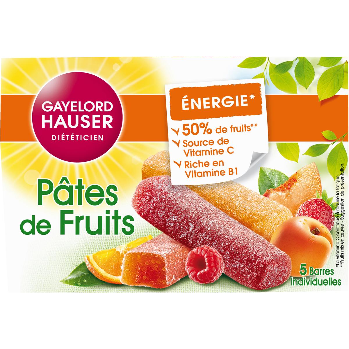 Achat / Vente Gayelord Hauser Pâtes de fruits au germe de blé, 125g