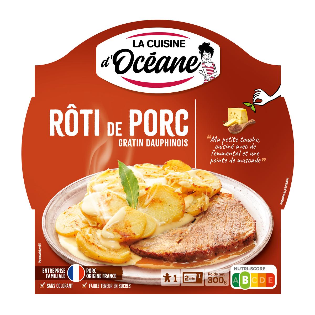 3188720002447 - La Cuisine d'Océane - Rôti de Porc et Gratin Dauphinois