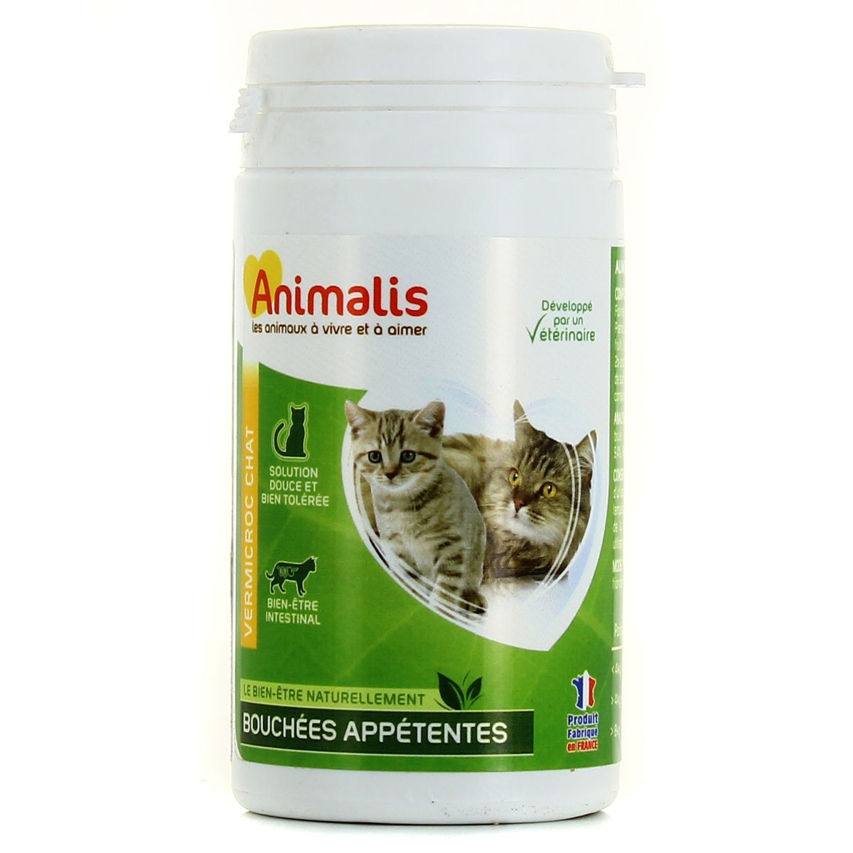 Livraison A Domicile Animalis Vermicroc Pour Chats 40g