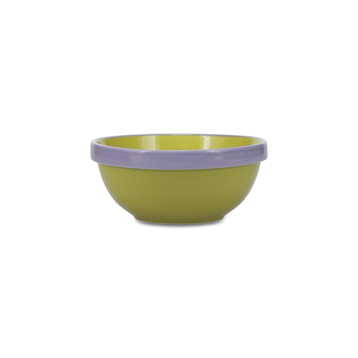 5410595776047 - Collection Duo - Bol 15,5xH6,5cm vert/violet Duo