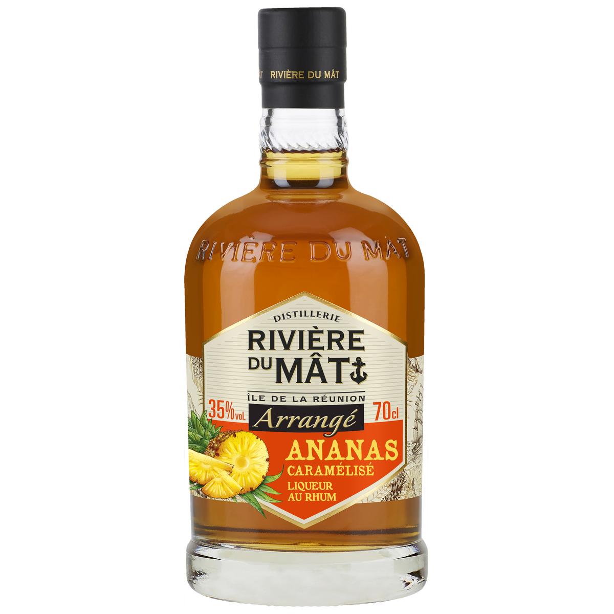 3147699116647 - Rivière du Mat - Arrangé Ananas caramélisé 35°