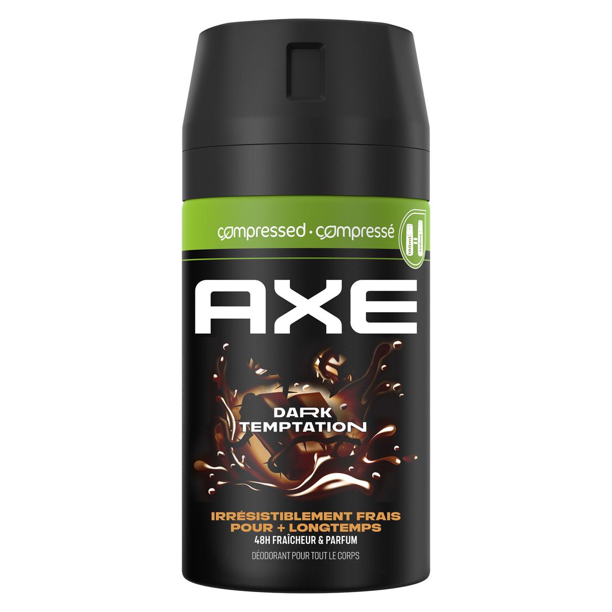 8720181548147 - Axe - Déodorant spray Homme compressé Anti-odeur 48h Dark Temptation