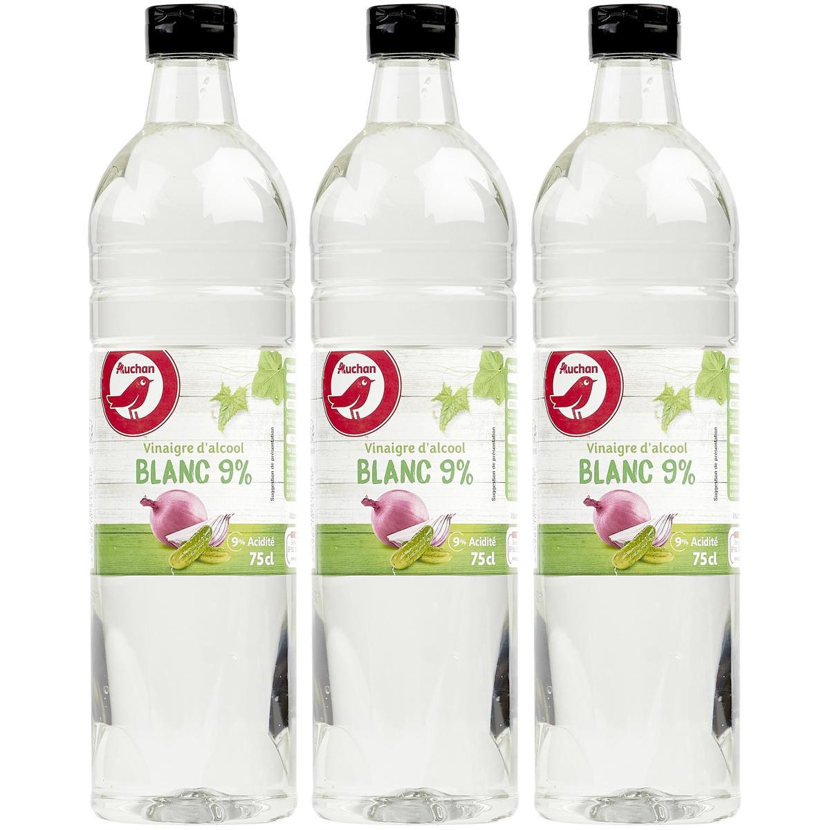 2050000408847 - Auchan - Vinaigre d'Alcool blanc 9% d'Acidité