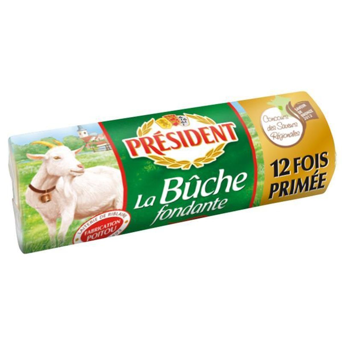 Livraison à Domicile Promotion Président Buche De Chèvre Fondante 180g 