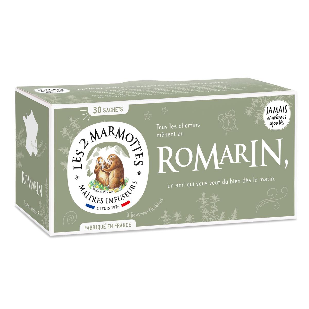 3422150000148 - Les 2 Marmottes - Tisane romarin