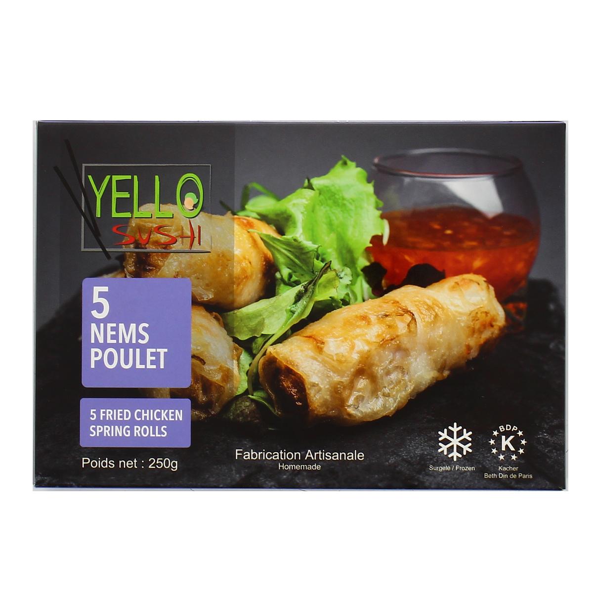 3760187680248 - Yello Sushi - Nems au poulet