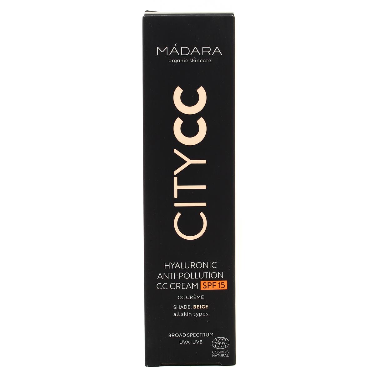 4752223010248 - Madara - Hyaluronic CC crème anti-pollution SPF 15