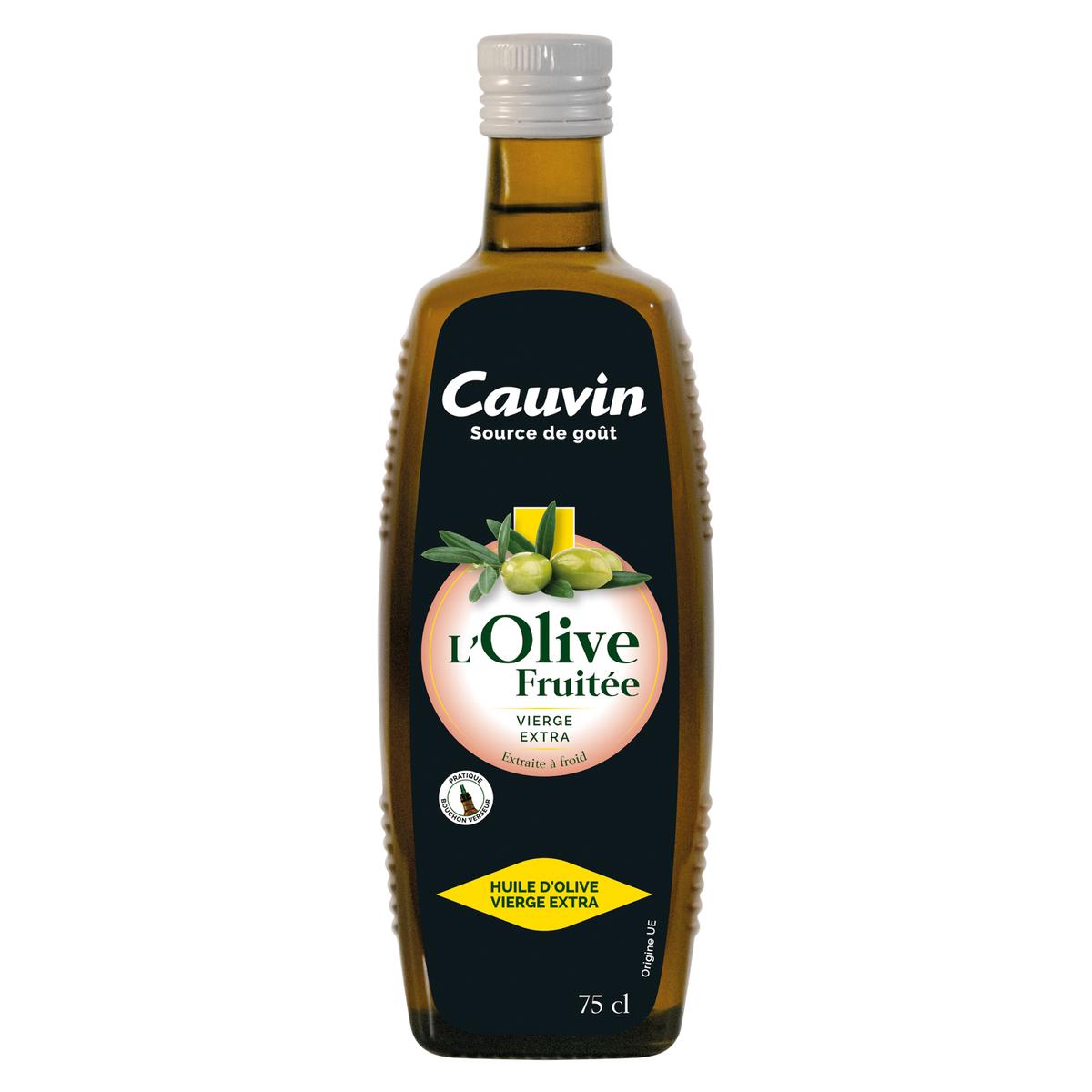 3336590080748 - Cauvin - Huile d'Olive Fruitée Vierge Extra