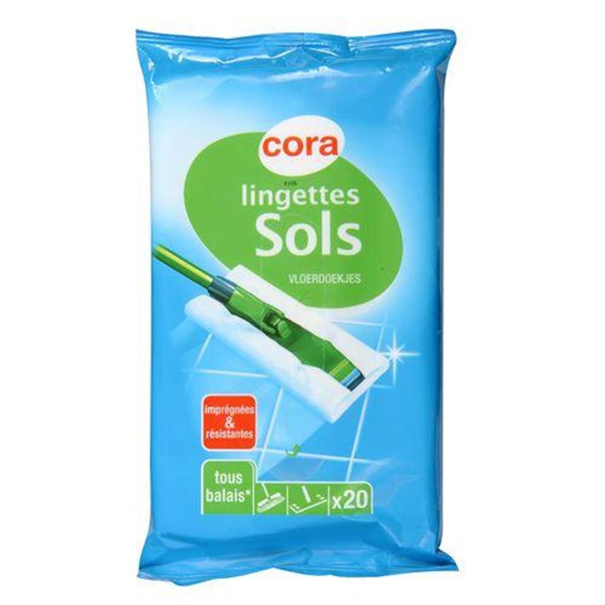 3257986631248 - Cora - Lingettes sols