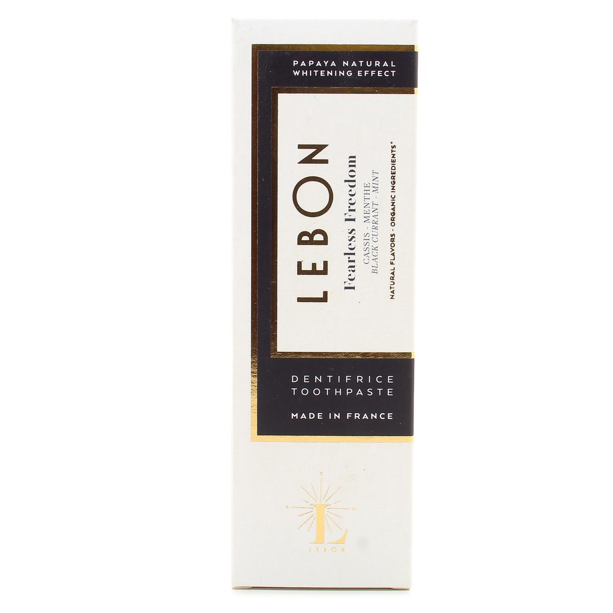 5430000463348 - LEBON - Dentifrice Fearless Freedom