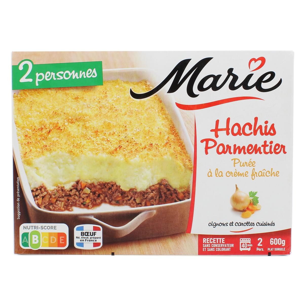 3248830723448 - Marie - Hachis parmentier- Purée à la crème fraîche