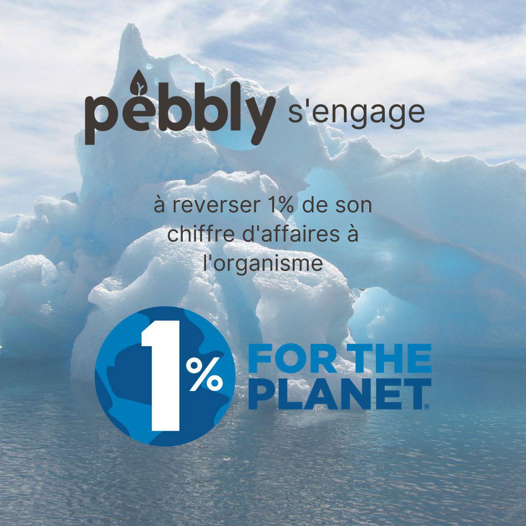 3760132814148 - Pebbly - Bol / Saladier en verre avec couvercle en bambou
