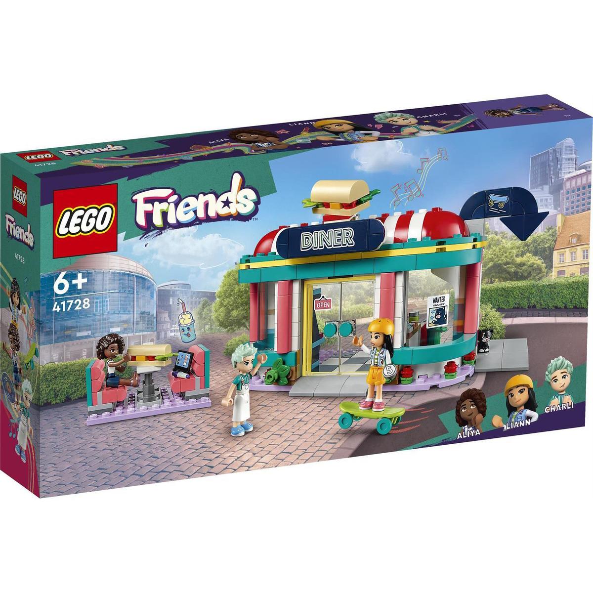 Livraison à domicile LEGO® Friends 41728 - Le snack du centre-ville