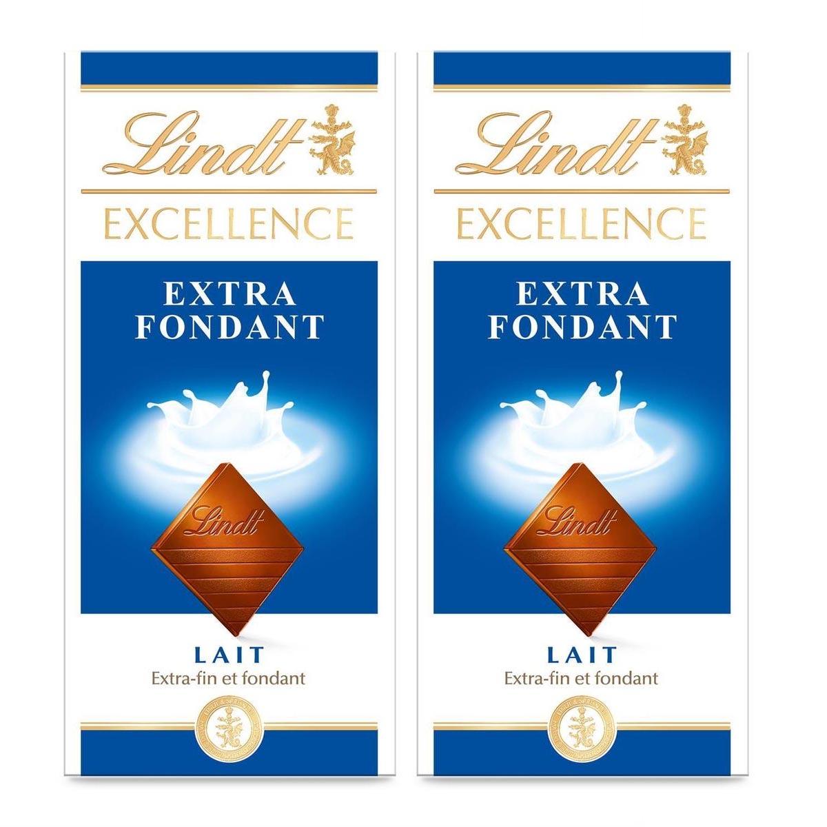 2050000367748 - Lindt - Chocolat au Lait Extra fondant