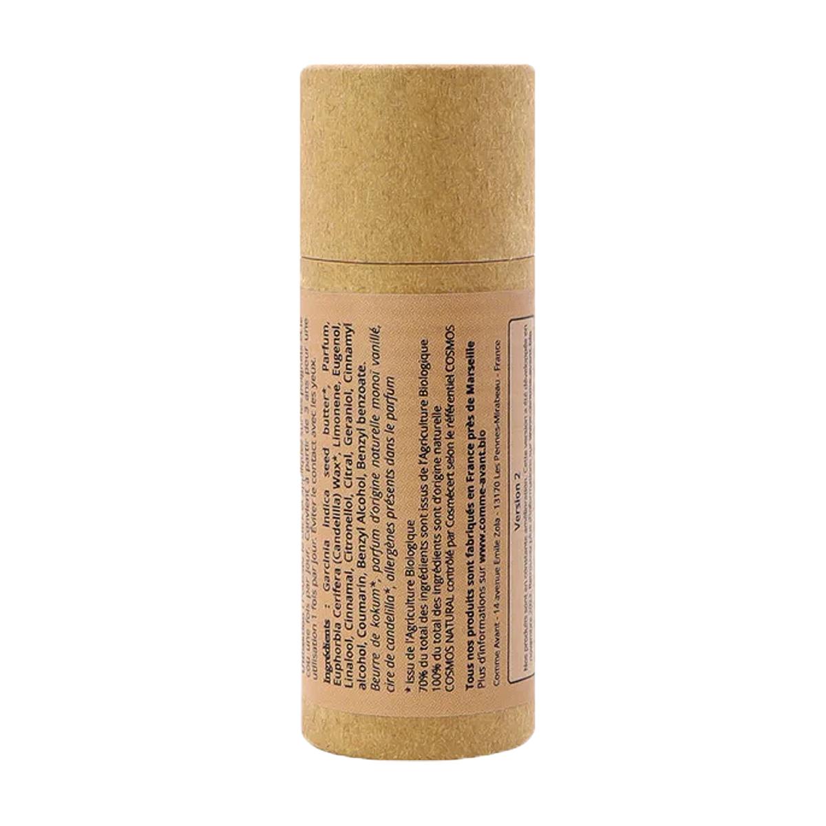 3760349311249 - Comme Avant - Parfum solide - Cèdre amandé & Cannelle