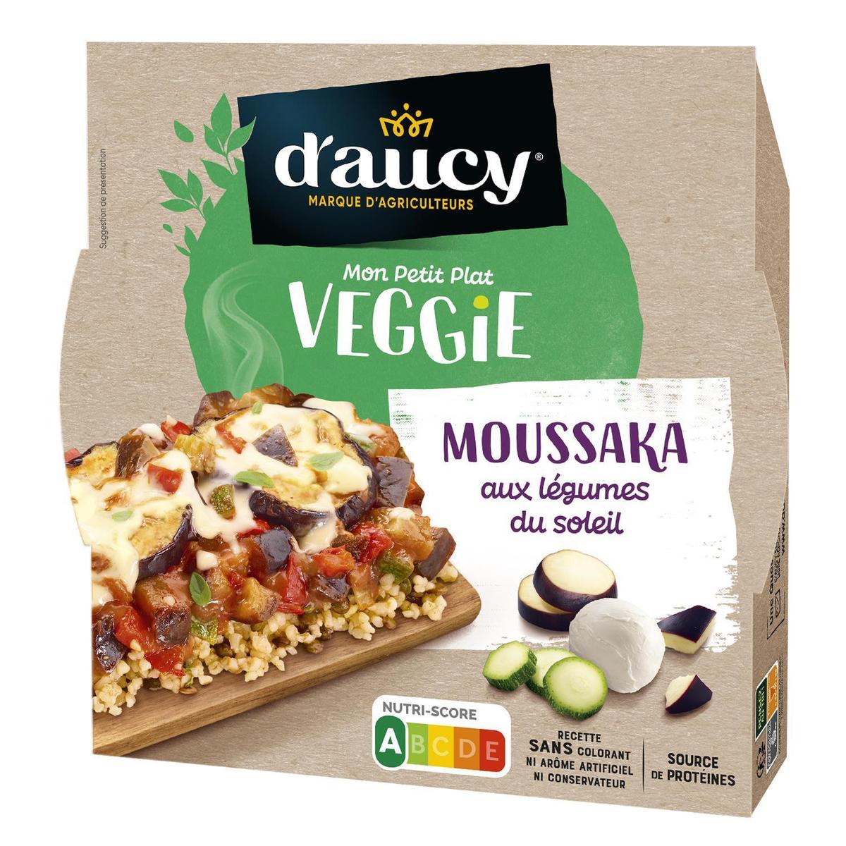 3017800501849 - D'aucy - Moussaka aux Légumes du Soleil Veggie