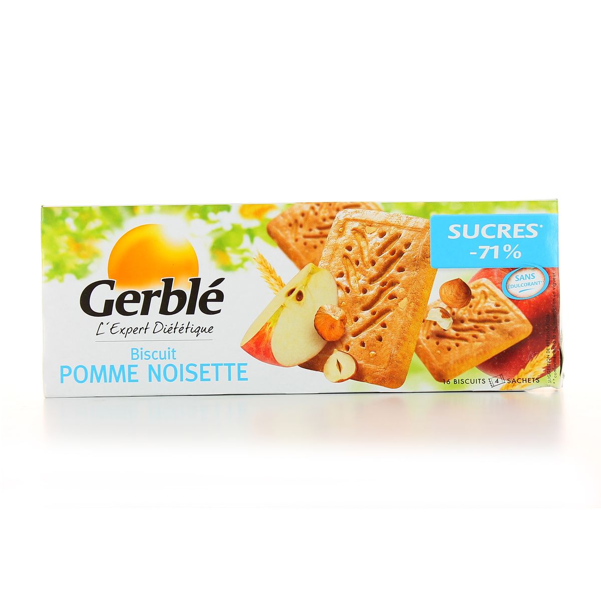 Livraison A Domicile Gerble Biscuits A La Pomme Et Noisette 230g