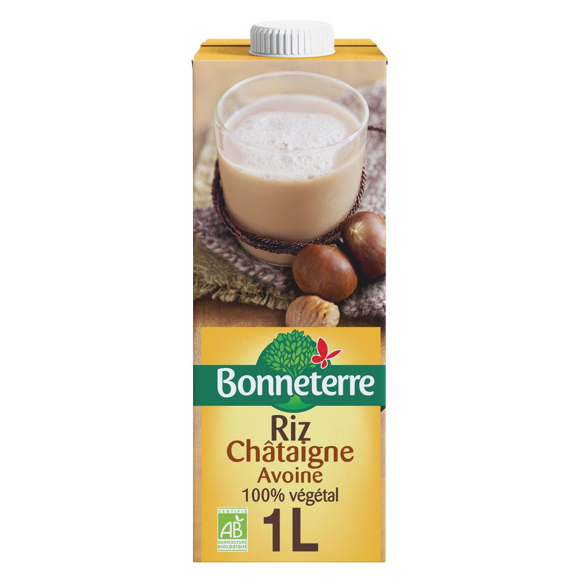3396413712249 - Bonneterre - Boisson Riz Châtaigne Avoine bio