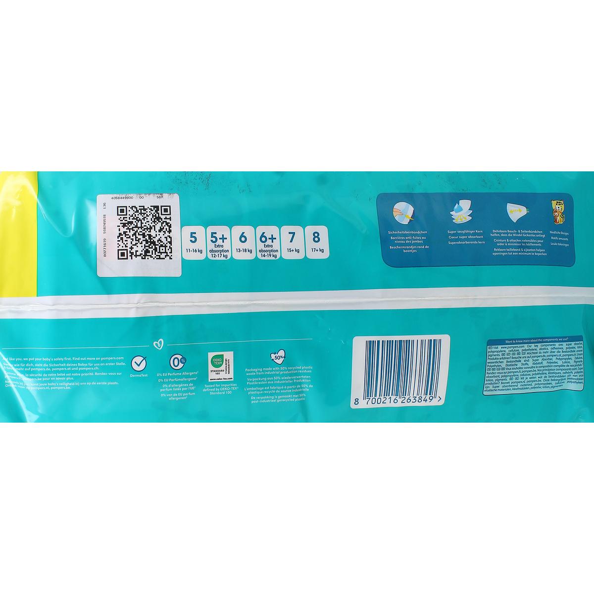 8700216263849 - Pampers Babydry - Couches Bébé 6 - 10 kg Taille 3