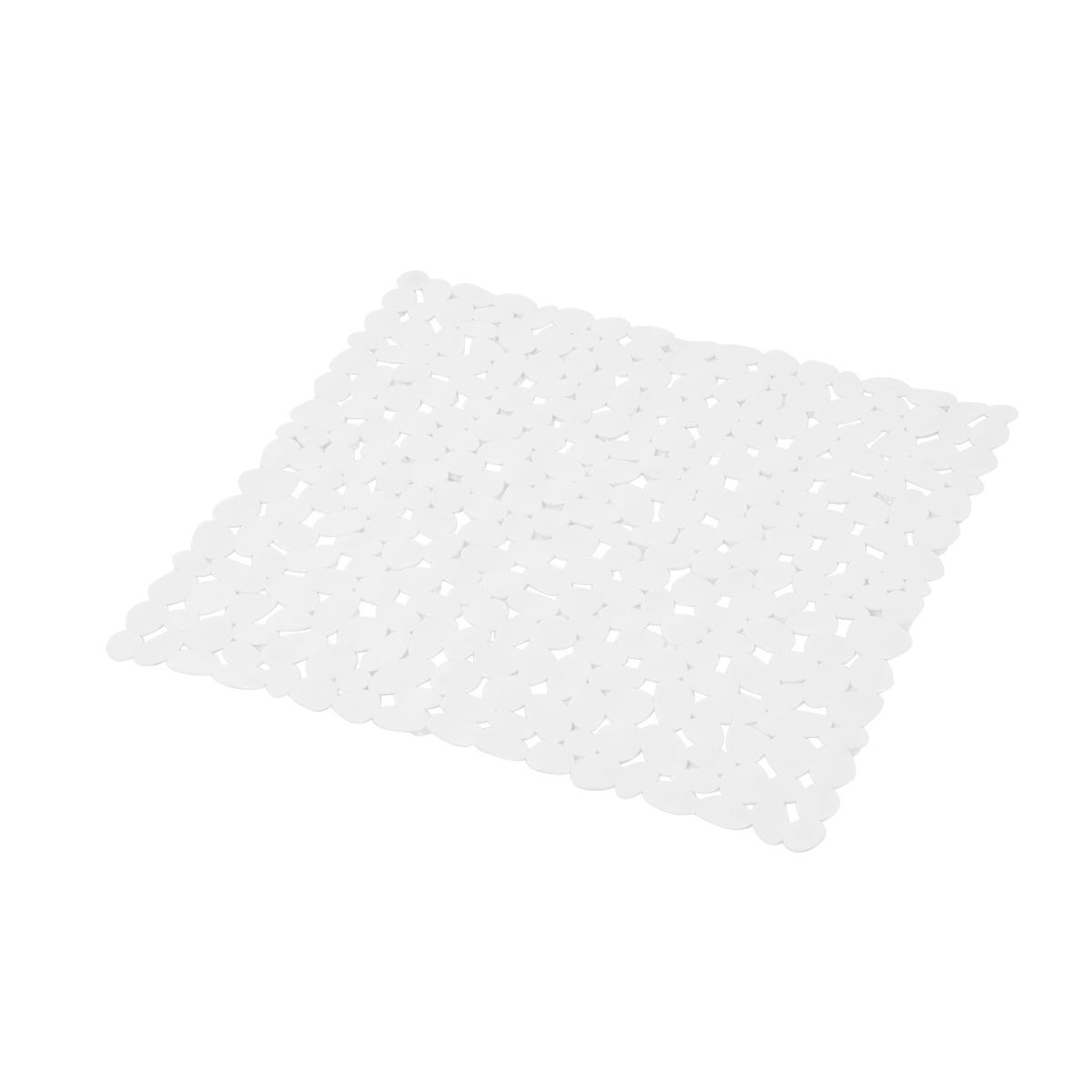 3526780953949 - Douceur D Interieur - Fond de douche galet blanc