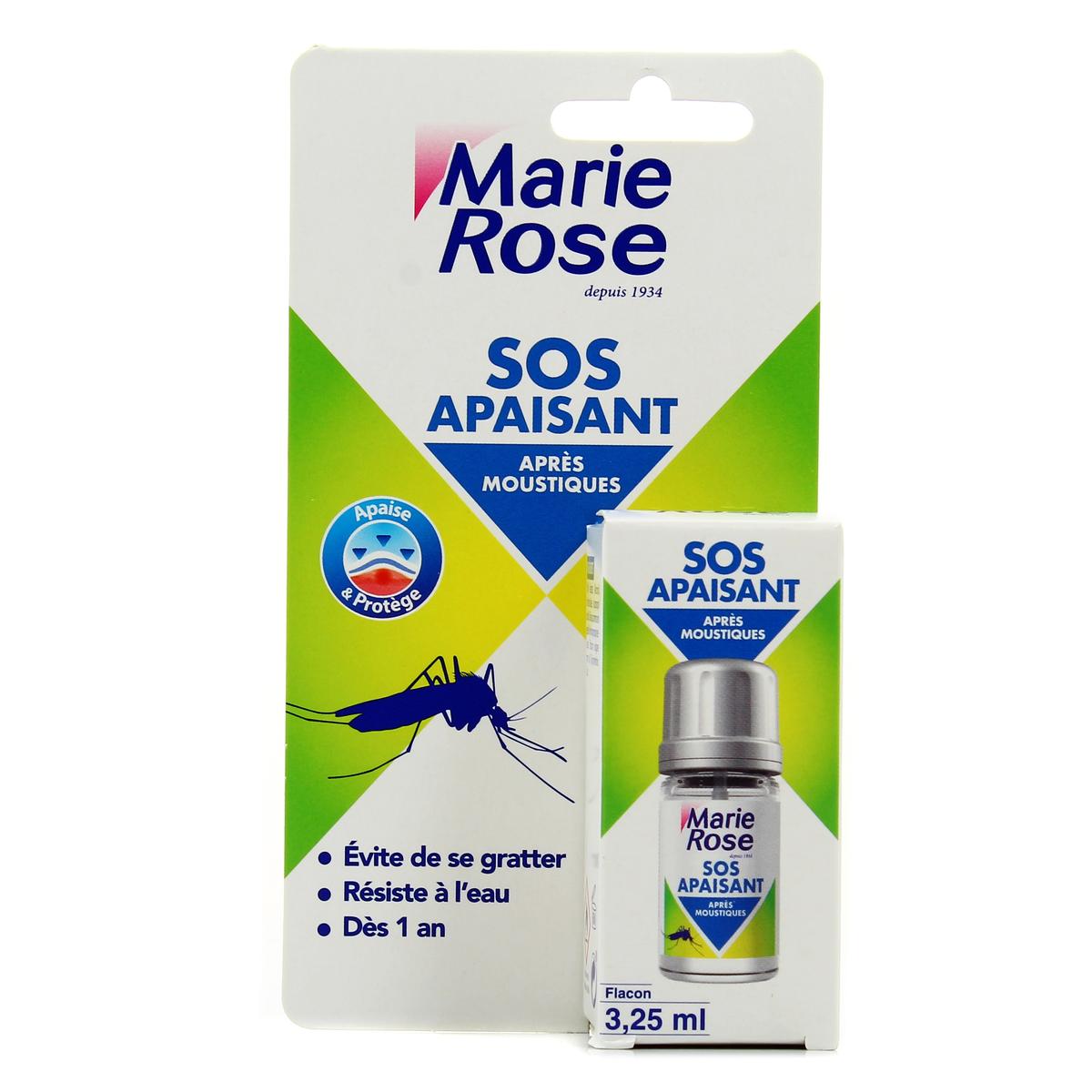 3160920966149 - Marie Rose - Roll-on sos apaisant après moustiques