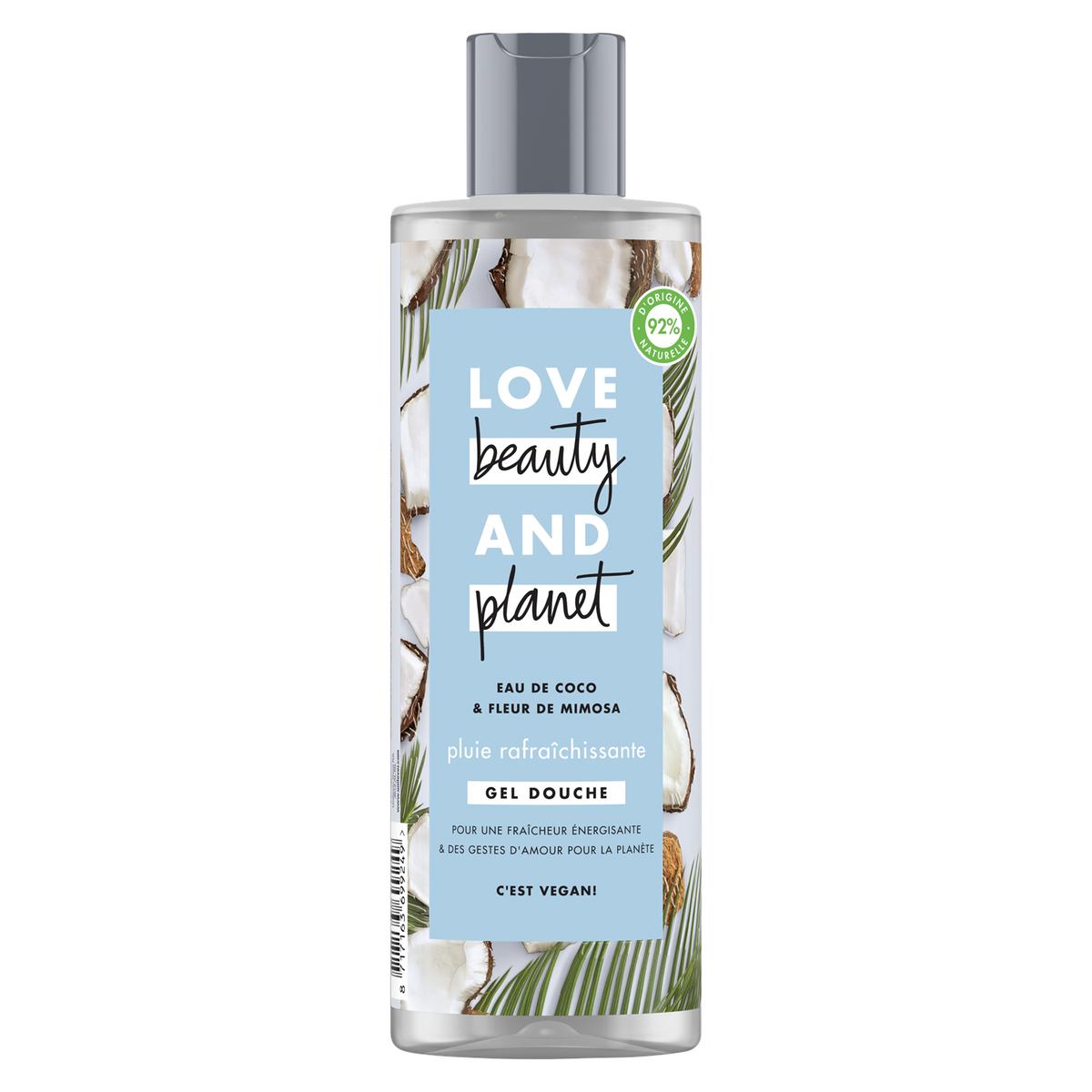 8717163699249 - Love Beauty and Planet - Gel douche Pluie Rafraîchissante à l'eau de de coco et à la fleur de mimosa